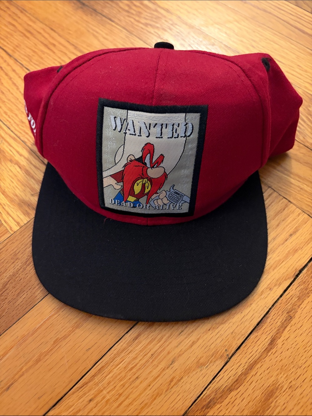 Warner Bros. Red and Black Yosemite Sam Wanted Kids Hat